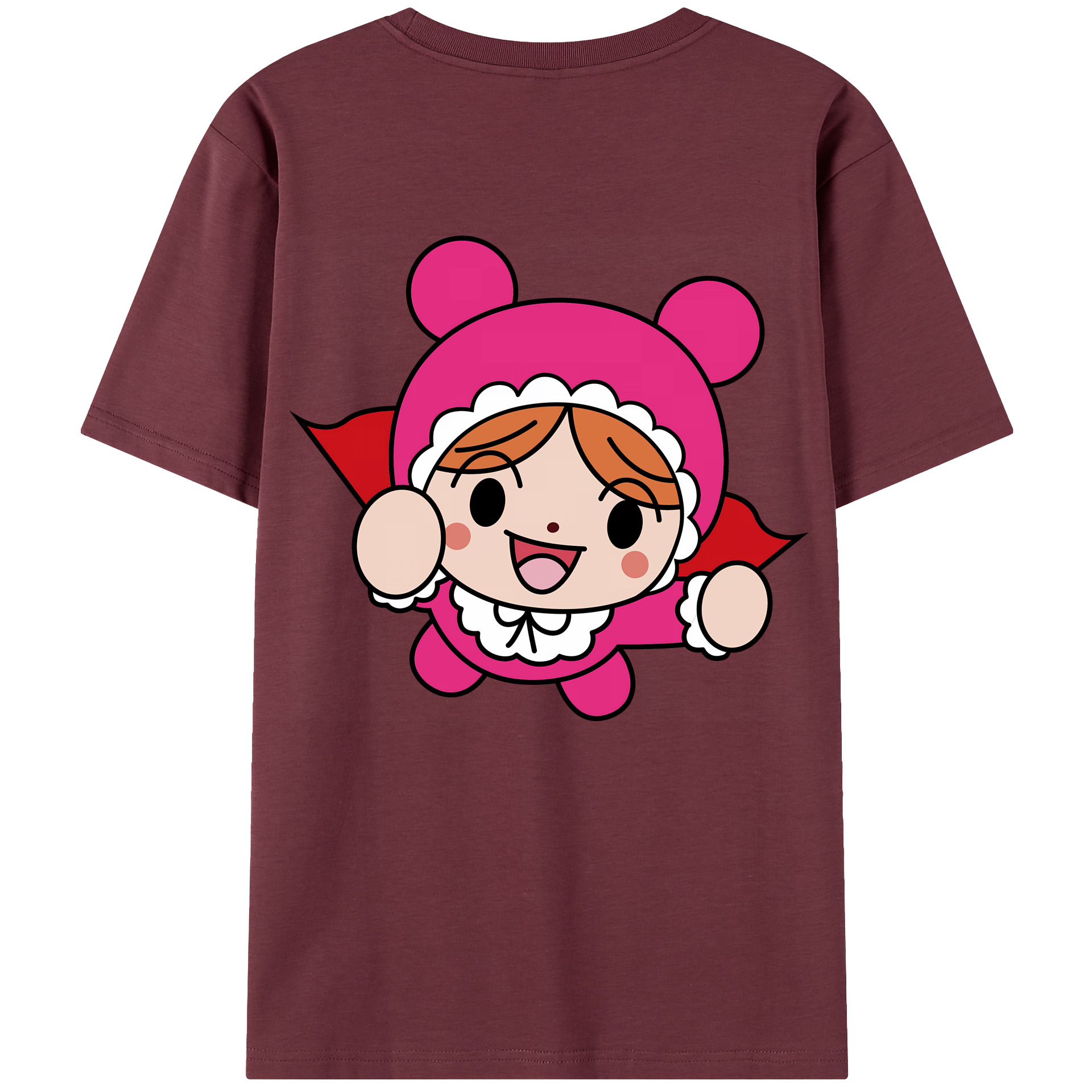 （画像用） アンパンマン Anpanman 綿100％半袖Tシャツ（背面プリント）